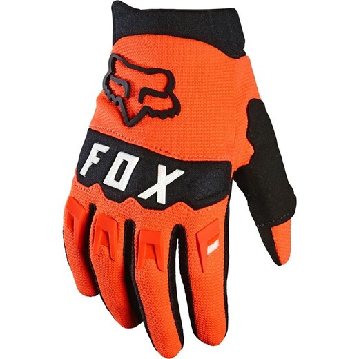Мотоперчатки подростковые Fox Dirtpaw Race Youth Glove Flow Orange YS (23959-824-YS) pitbikemarket.ru