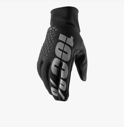 Мотоперчатки 100% Brisker Glove Black/Grey, M, 2020 (10016-057-11) pitbikemarket.ru