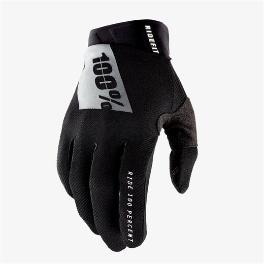 Мотоперчатки 100% Ridefit Glove (Black, M, 2021 (10014-001-11)) pitbikemarket.ru