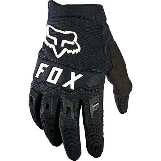 Мотоперчатки подростковые Fox Dirtpaw Youth Glove Black/White, YXS, 2021 (25868-018-YXS) pitbikemarket.ru