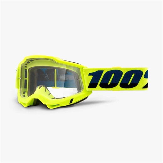 Очки 100% Accuri 2 Goggle Yellow / Clear Lens (50221-101-04) pitbikemarket.ru