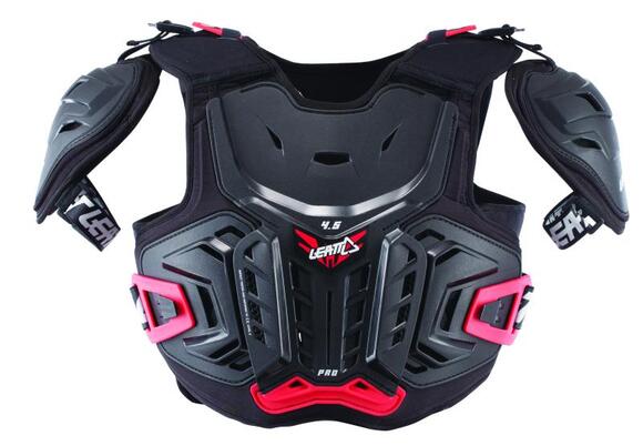 Защита панцирь подростковый Leatt Chest Protector 4.5 Pro Junior (Black/Red, L/XL, 2024 (5017120131)) pitbikemarket.ru