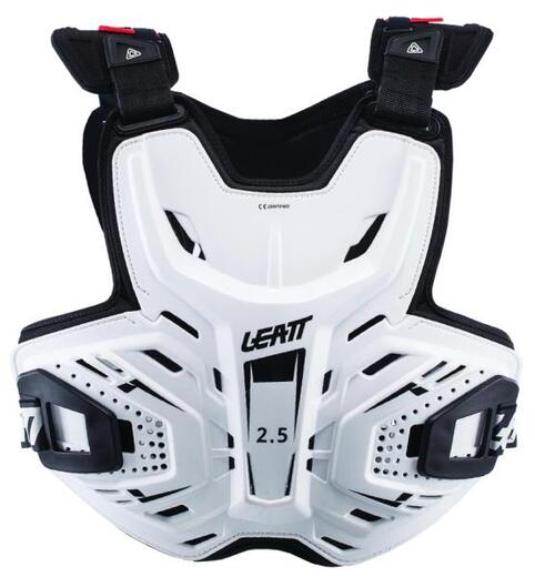 Защита панцирь Leatt Chest Protector 2.5 белая, OS, 2021 (5017120111) pitbikemarket.ru