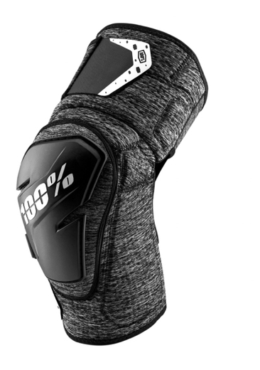 Наколенники 100% Fortis Knee Guards Grey Heather/Black S/M pitbikemarket.ru