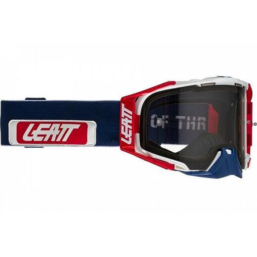 Очки Leatt Velocity 6.5 Chilli/Blue Light Grey 58% (8021700280) pitbikemarket.ru