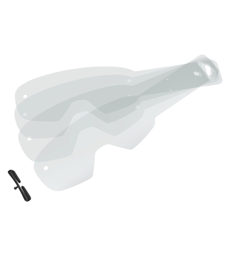 Пленка для очков Works Tear Off Buzz MX PAK-20 pitbikemarket.ru