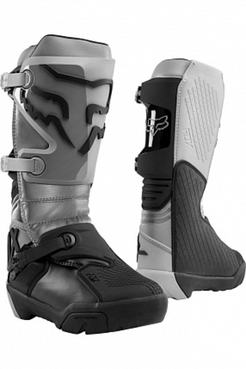 Мотоботы Fox Comp X Boot Взрослый, 11, серый, 2020 (24012-006-11) pitbikemarket.ru