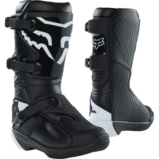 Мотоботы подростковые Fox Comp Youth Boot (2021) Подростковый, Y3, черный, 2021 (27689-001-3) pitbikemarket.ru