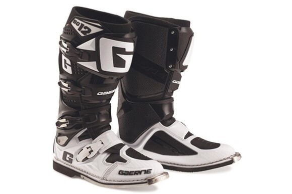 Мотоботы Gaerne SG12 бело-черные 44 pitbikemarket.ru