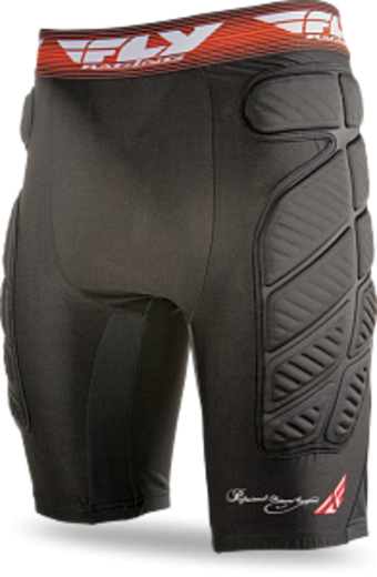 Шорты защитные FLY RACING COMPRESSION черные  XL pitbikemarket.ru