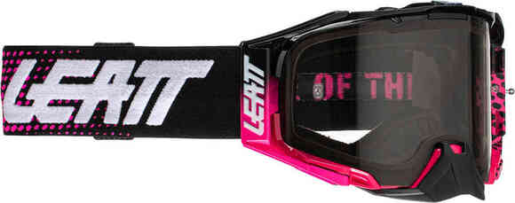 Очки Leatt Velocity 6.5 Neon Pink Light Grey 58% (8021700420) pitbikemarket.ru