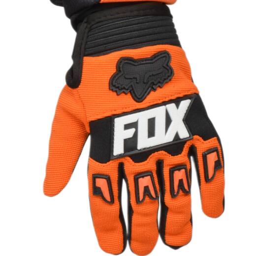 Перчатки мото (детские) FOX №4 Orange/Black (15 см/6-7 лет) мотокросс pitbikemarket.ru