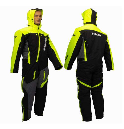 Комбинезон для снегохода FXR Maverick Lite №1 lemon-green (тесктиль) (XL) pitbikemarket.ru