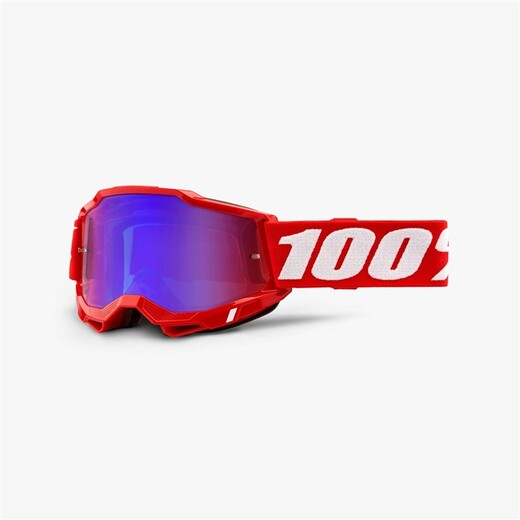 Очки 100% Accuri 2 Goggle Red / Mirror Red/Blue Lens (50221-254-03) pitbikemarket.ru