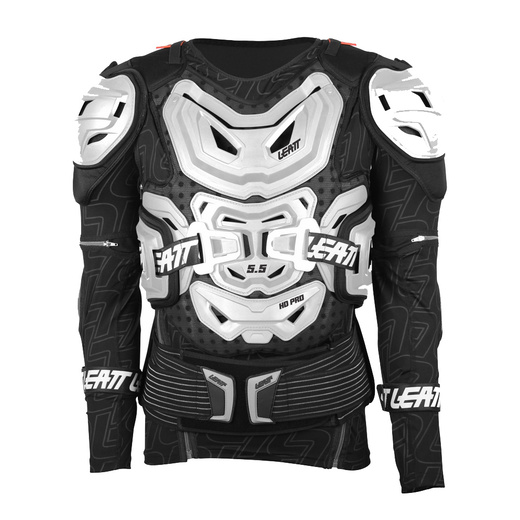 Защита панцирь Leatt Body Protector 5.5 Взрослый, S/M, белый, 2020 (5015400110) pitbikemarket.ru