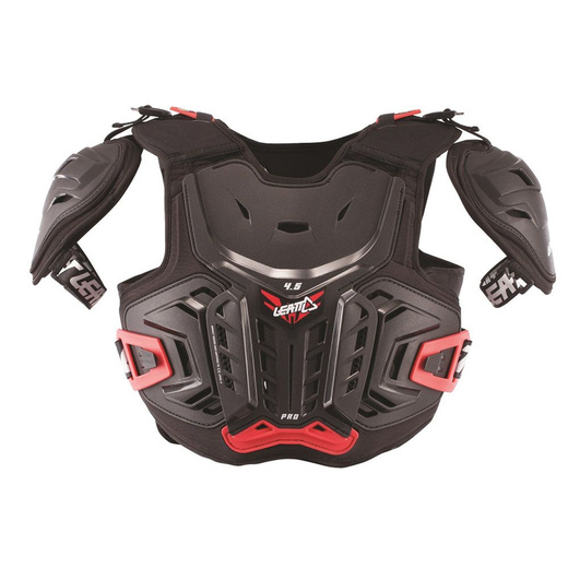 Защита панцирь подростковый Leatt Chest Protector 4.5 Pro Junior Подростковый, S/M, черная, 2019 (5017120130) pitbikemarket.ru
