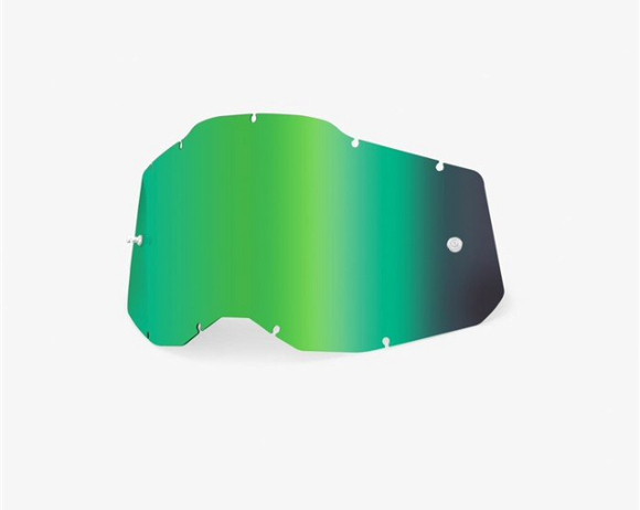 Линза 100% RC2/AC2/ST2 Replacement Lens Mirror Green (51008-260-01) pitbikemarket.ru