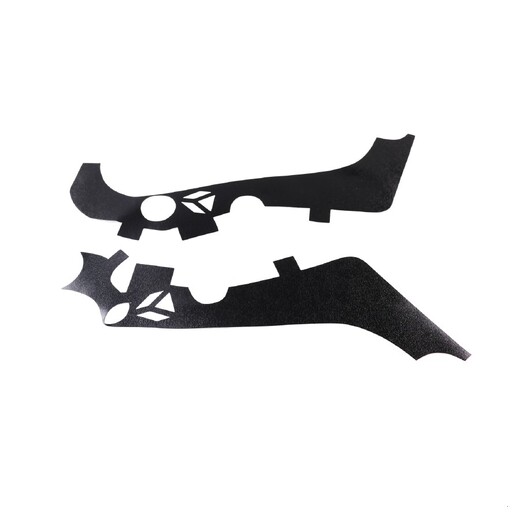 Наклейки на раму (пара) YCF FACTORY черные pitbikemarket.ru